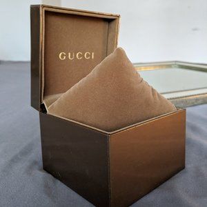 GUCCI Watch-Jewelry Box w/ Cushion - EMPTY